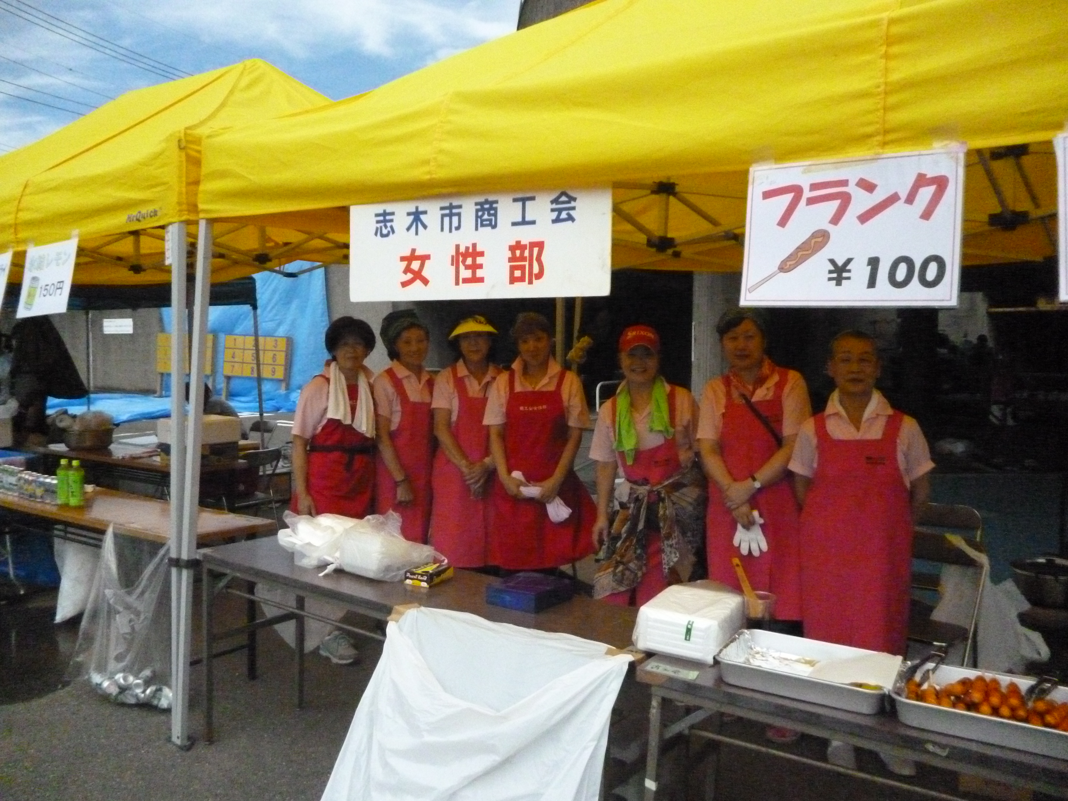 平成28年7月31日 日 女性部ビアガーデン開催 志木市商工会